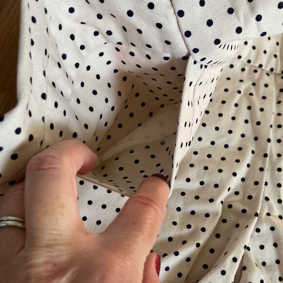 J. Crew Polkadot Shorts, Size 4 - Picture 3 of 8